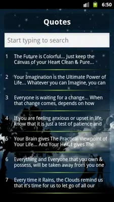 My Quotes For Life android App screenshot 8